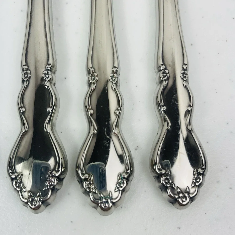 Oneida Dover Dinner Knives Hollow Set‎ of 5 Stainless 9